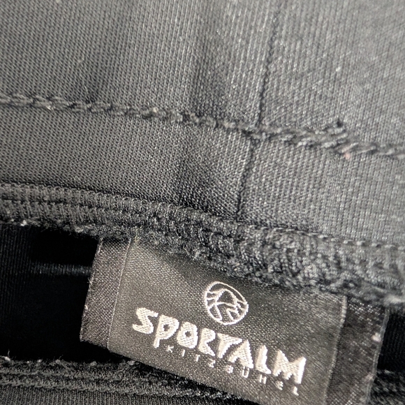 SPORTALM BLACK JOGGER PANTS SIZE MEDIUM - Picture 4 of 4